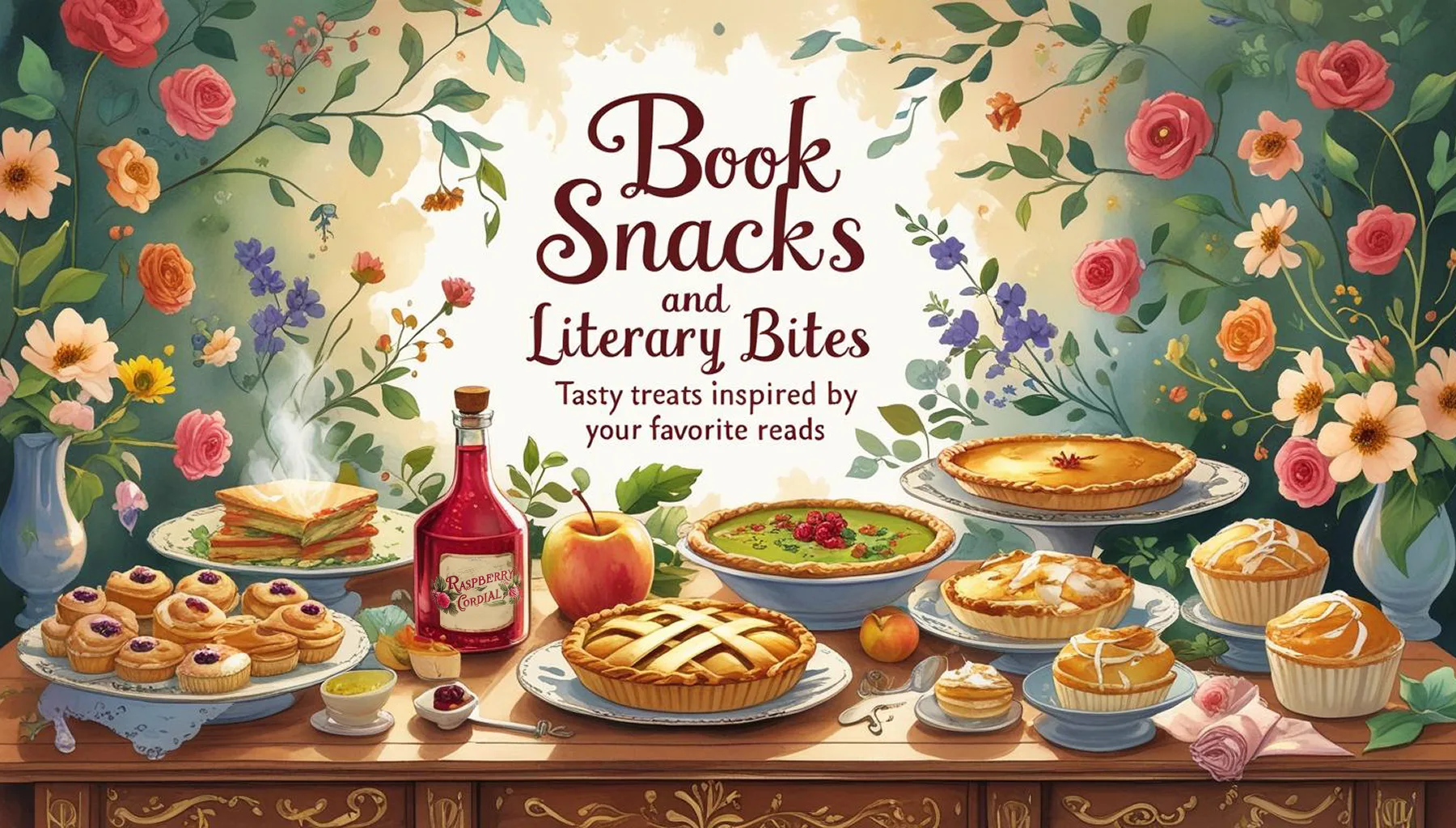 literature inspired foods and snack pairings