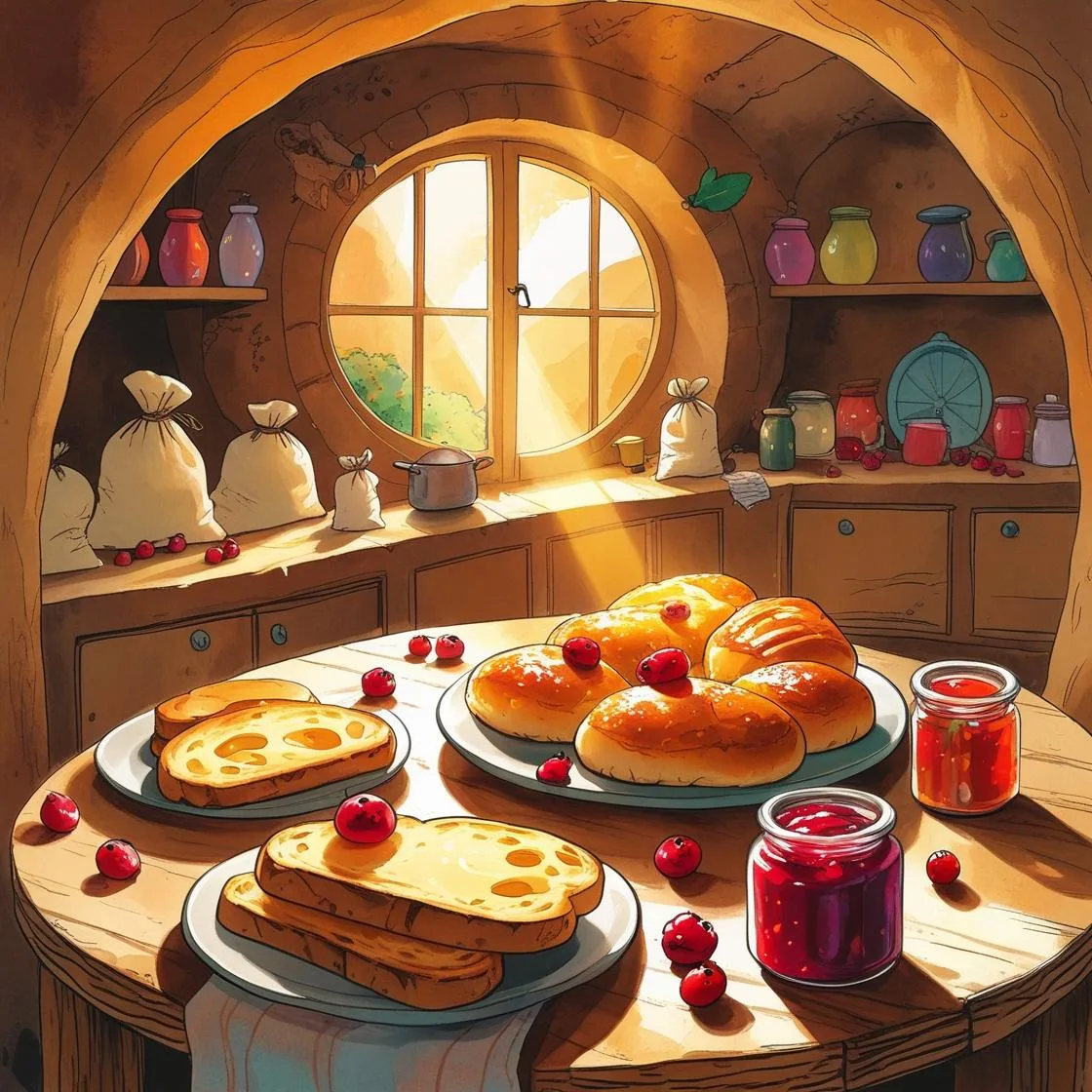 the hobbit second breakfast