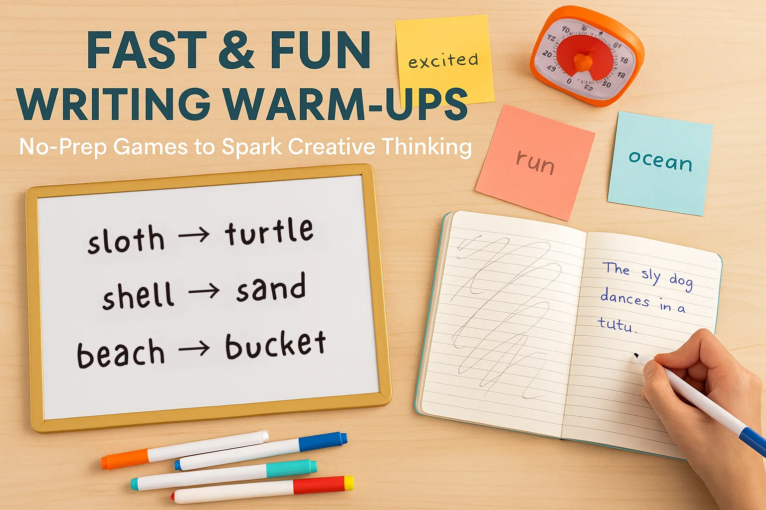 writing warm up ideas and games