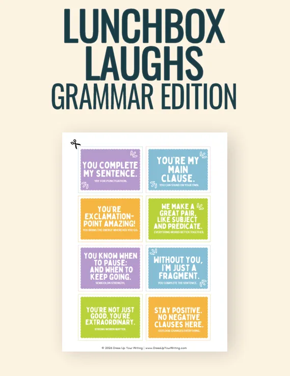 Lunchbox Laughs: Grammar Edition