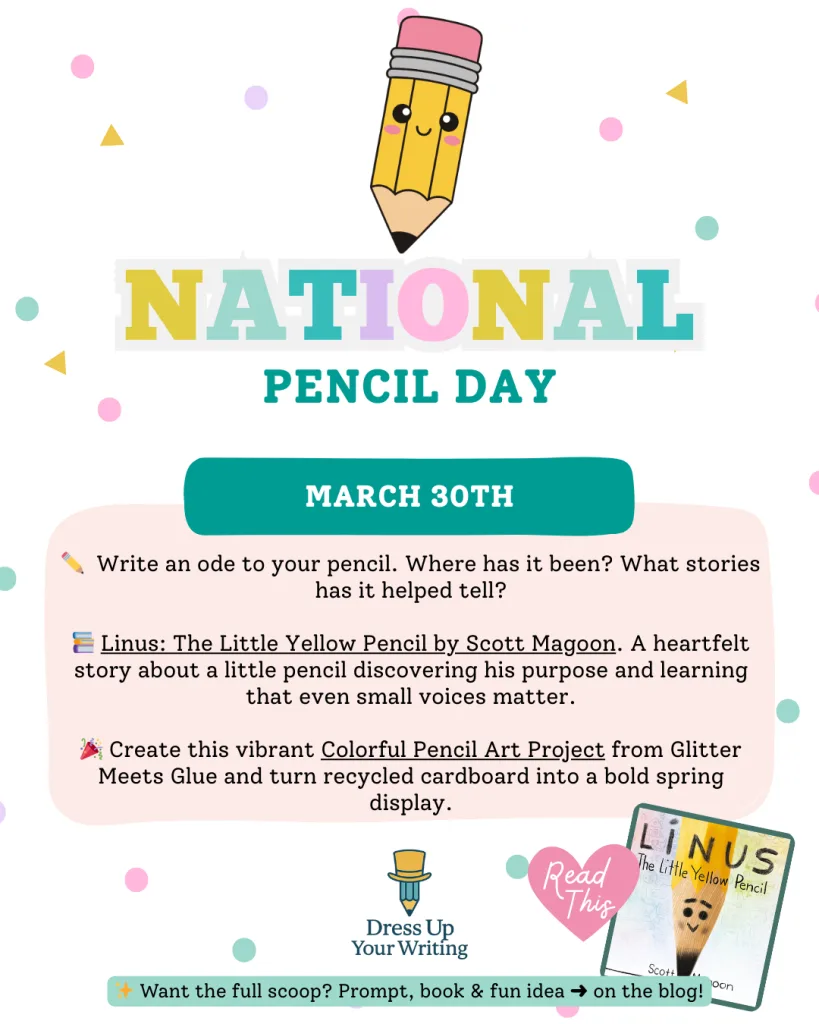 March National Days: National Pencil Day
