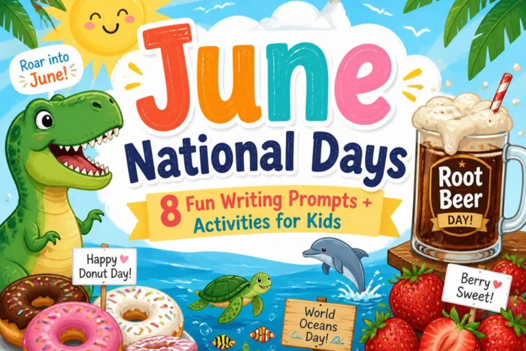 June National Days Writing Prompts
