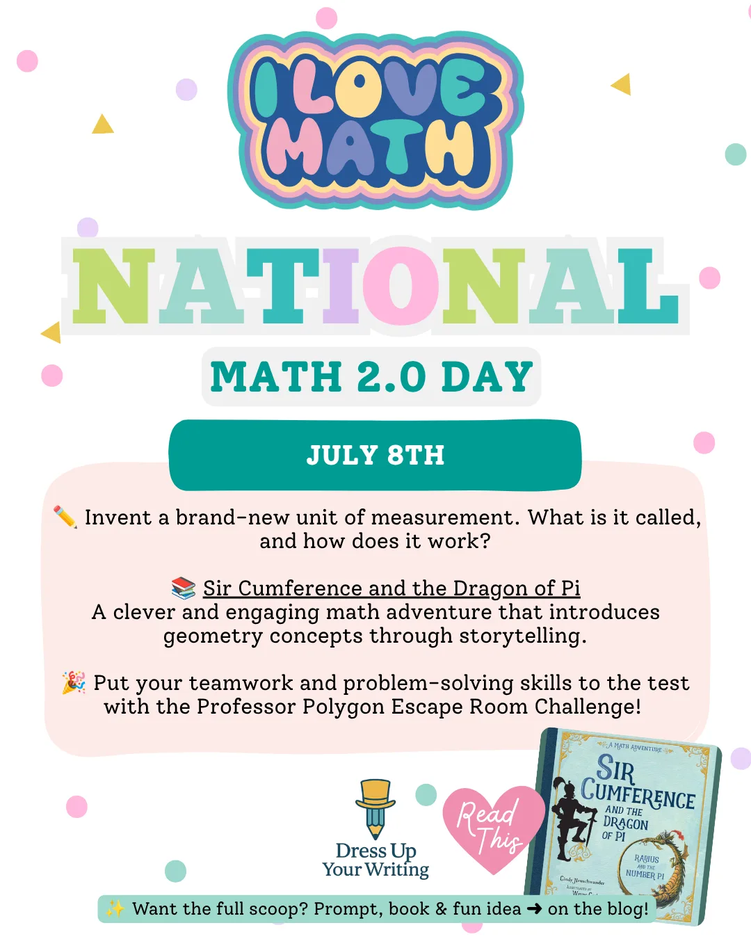 Printable lesson snapshot for National Math 2.0 Day