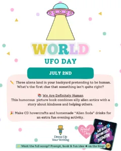 Printable lesson snapshot for World UFO Day