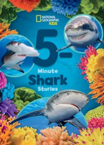 5 minute shark stories book cover