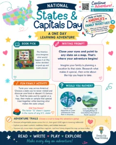 Celebrate National States and Capitals Day Learning Adventure