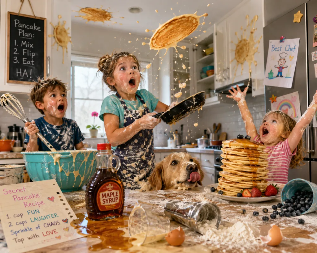Pancake Pandomonium - Writing From Pictures Prompt