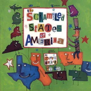 Book cover of The Scrambled States of America