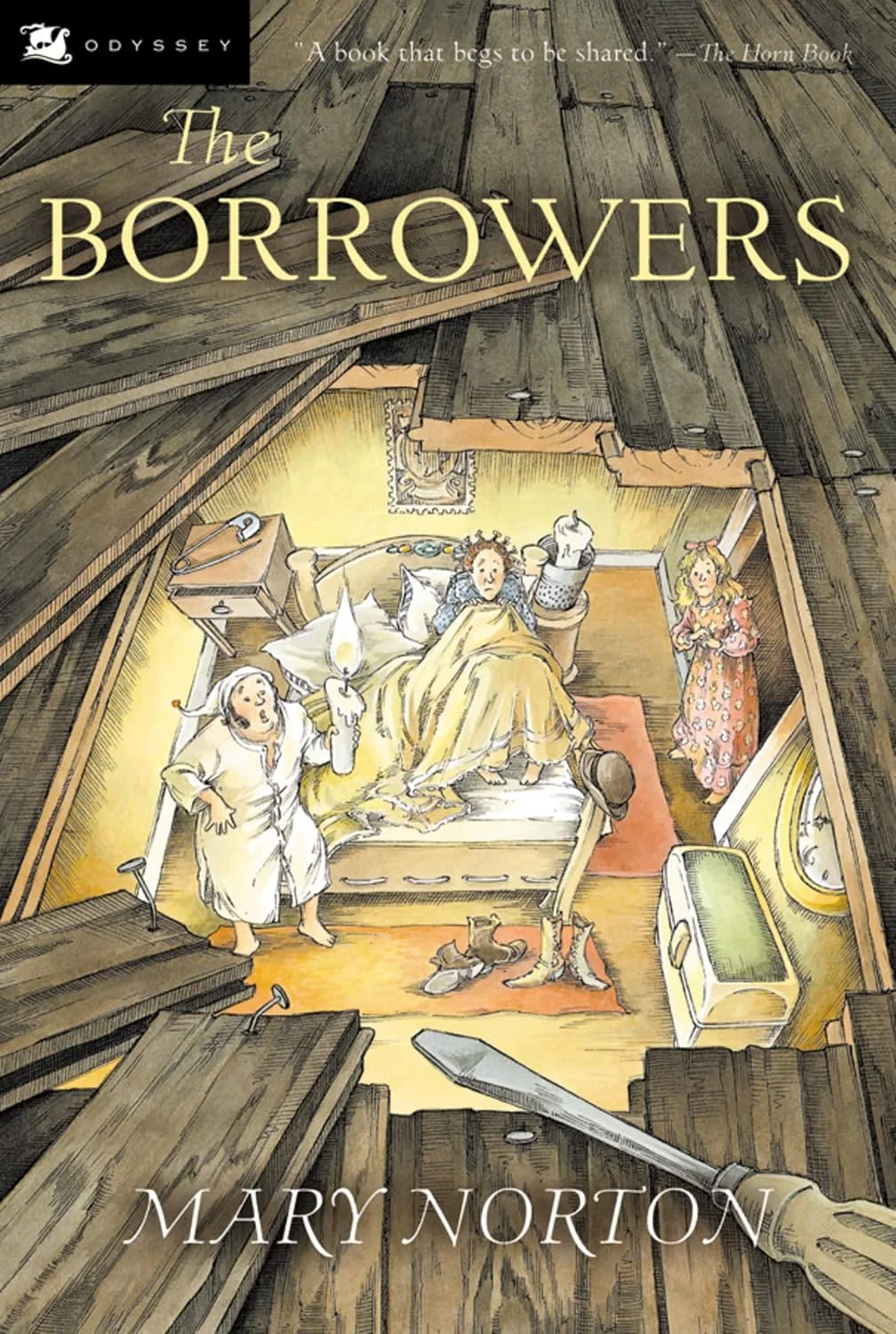 Book cover of The Borrowers by Mary Norton