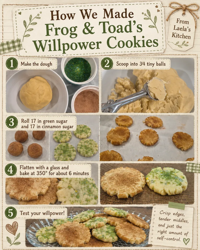 How we made Frog & Toad's Willpower Cookies