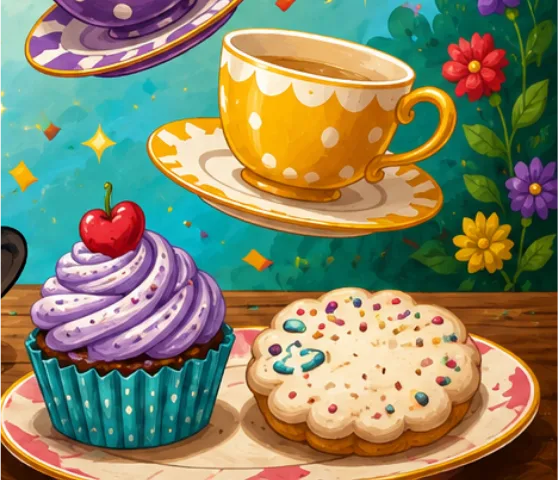 mad hatter topsy turvy tea party