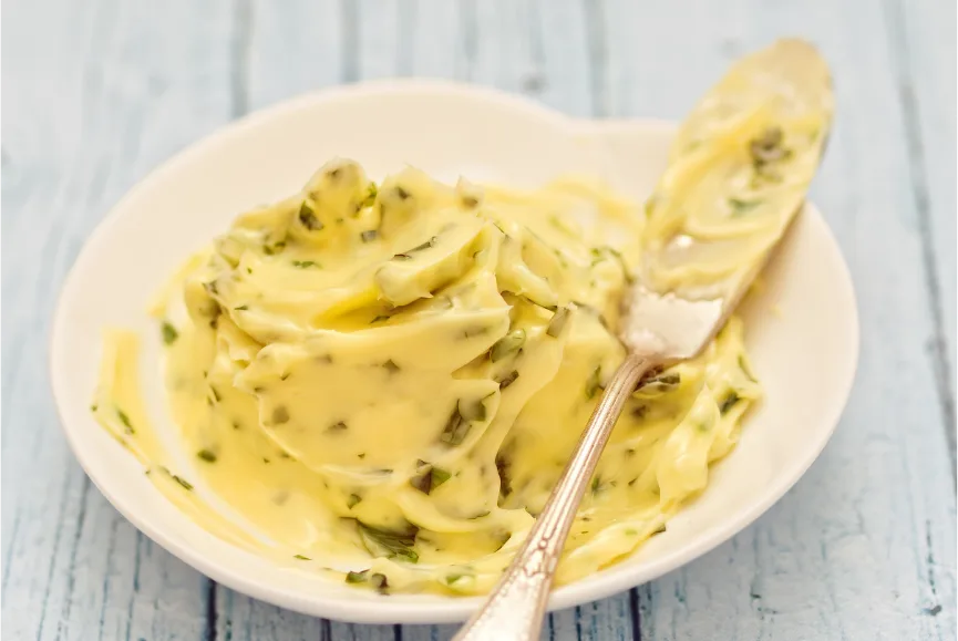 image of a compound herb butter