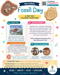 National Fossil Day Lesson Plan Infographic