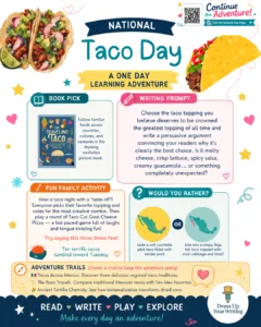 national taco day infographic