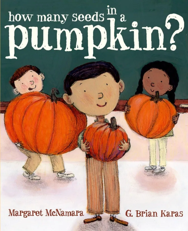 book cover how many seeds in a pumpkin