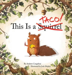 this is a taco book cover
