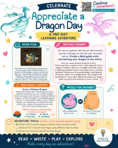 appreciate a dragon day homeschool lesson plan