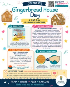 gingerbread house day mini lesson plan