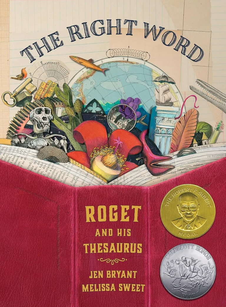 book cover of the right word roget and his thesaurus